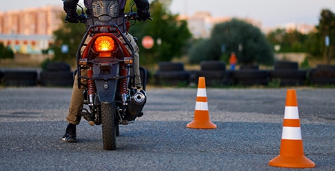 operating a motorcycle - permits